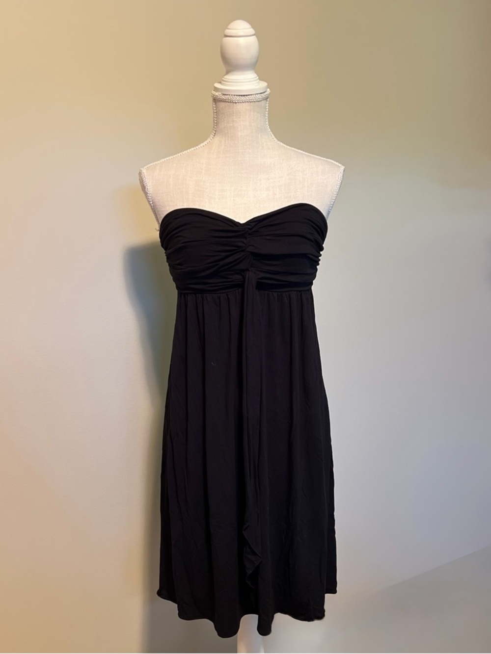 Express Strapless Ruched Bust Dress